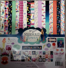 Load image into Gallery viewer, Echo Park - 12 x 12 scrapbook paper pack - Mermaid dreams