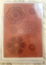 Load image into Gallery viewer, *Crafting for a cause - Stampin' up Mixed Bunch red rubber cling stamp - 6 piece