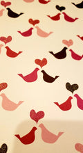 Load image into Gallery viewer, American crafts - I heart you snuggle bear - love birds double sided cardstock 12 x 12