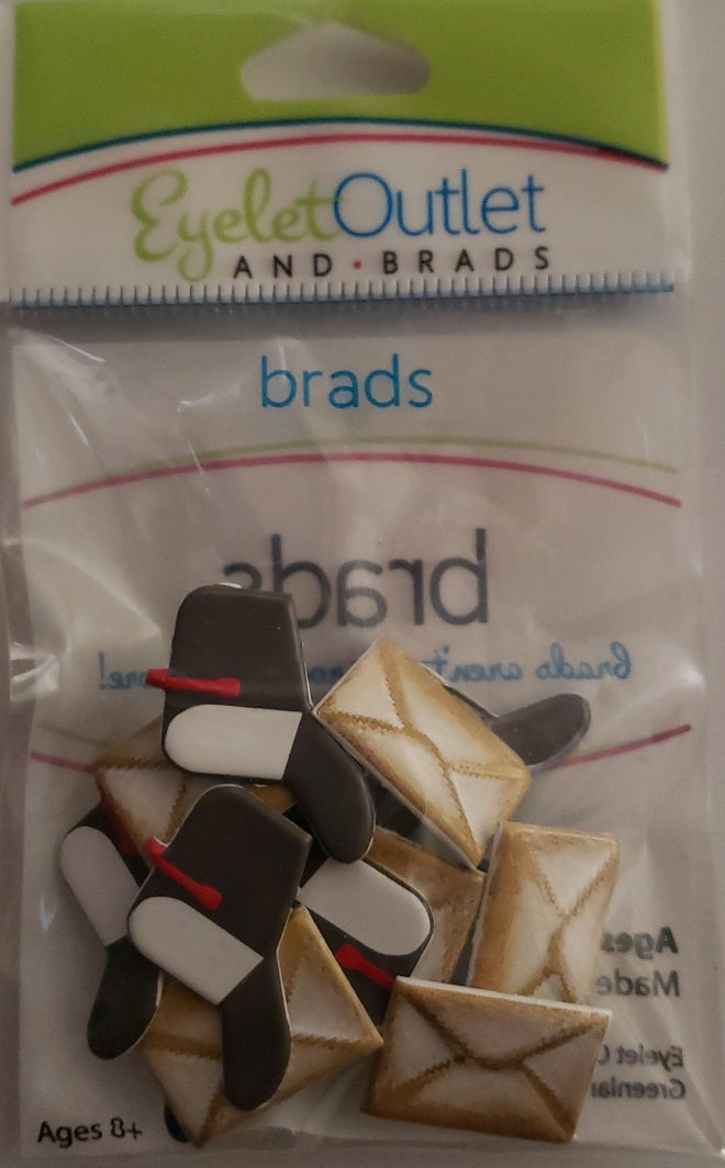 Eyelet Outlet Brads Rotondi 4mm – 70 Pezzi, Argento – Per Scrapbooking E Decorazioni