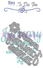 Load image into Gallery viewer, Dies ... to die for metal cutting die - Months - January Words