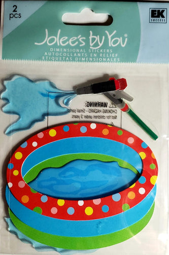 Jolee's Boutique Dimensional Sticker medium -  kiddie pool