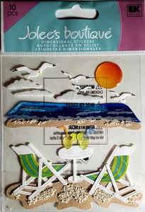 Jolee's Boutique Dimensional Sticker medium -  beach leisure