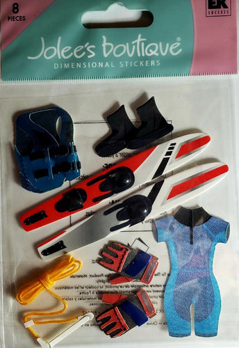 Jolee's Boutique Dimensional Sticker medium -  water skiing