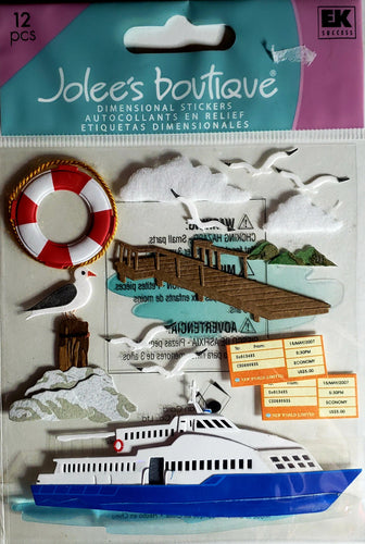 Jolee's Boutique Dimensional Sticker medium -  ferry trip