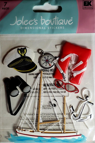 Jolee's Boutique Dimensional Sticker medium -  sailing