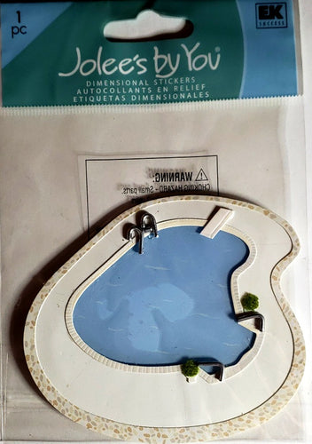 Jolee's Boutique Dimensional Sticker medium -  in ground pool