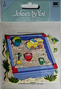 Jolee's Boutique Dimensional Sticker medium - sand box
