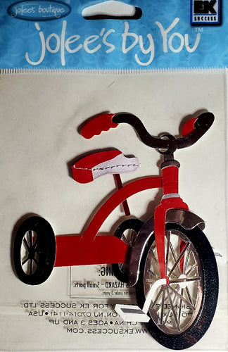 Jolee's Boutique Dimensional Sticker medium - tricycle bike