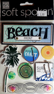 Me and my big ideas MAMBI - 1 dimensional sticker sheets - soft spoken pure divinity beach front