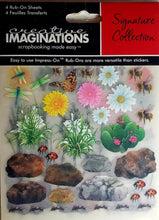 Load image into Gallery viewer, Creative Imaginations - rub ons pack - natural elements