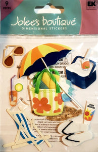 Jolee's Boutique Dimensional Sticker medium - summer gear