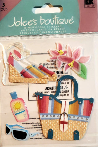 Jolee's Boutique Dimensional Sticker medium -  beach fashion