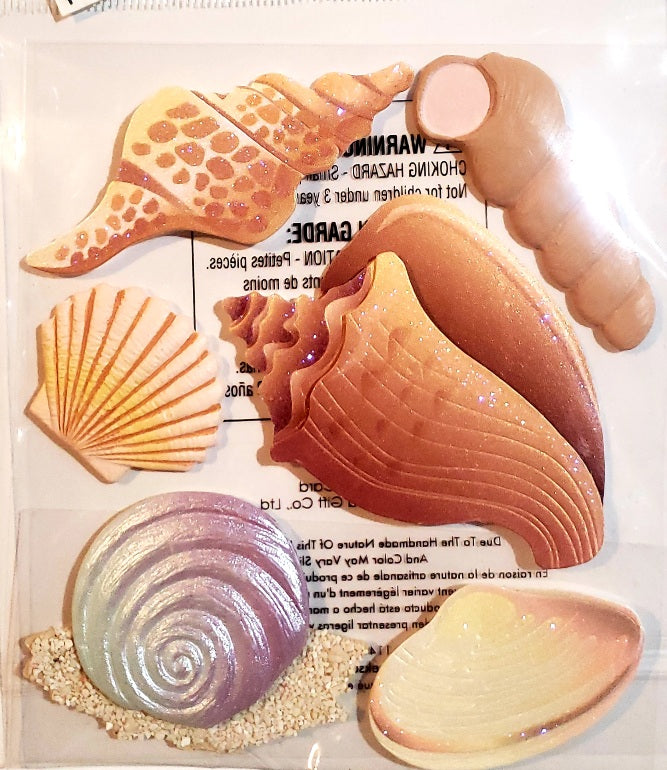 Jolee's Boutique Dimensional Sticker medium -  seashells
