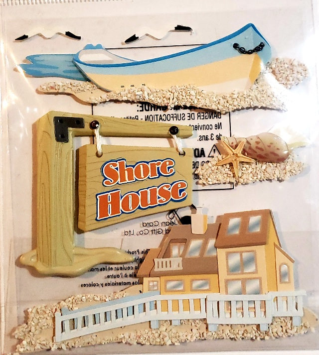 Jolee's Boutique Dimensional Sticker medium -  shore house