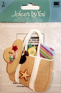Jolee's Boutique Dimensional Sticker medium -  beach bag