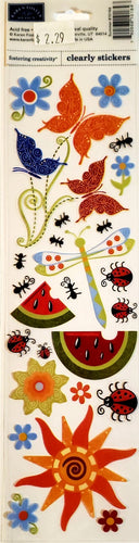 Karen Foster - clearly sticker - summer