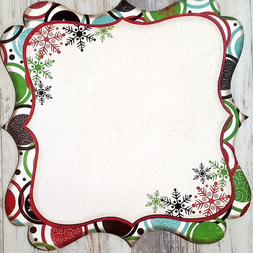 Bobunny press - paper sheet 12 x 12 - tis the season chorus die cut