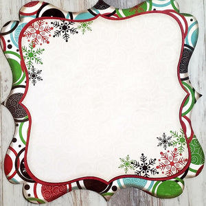 Bobunny press - paper sheet 12 x 12 - tis the season chorus die cut