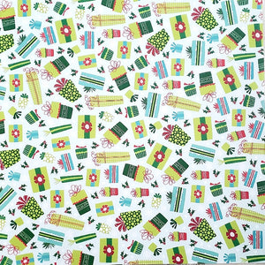 Karen Foster single Sided card stock paper 12 x 12 - Christmas presents