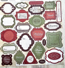 Load image into Gallery viewer, Creative Imaginations Samantha Walker -  cardstock punchout sheet 12&quot; x 12&quot; - Christmas treats