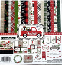 Load image into Gallery viewer, Carta Bella Echo park Paper and sticker pack  12&quot;X12&quot; - Christmas delivery collection kit