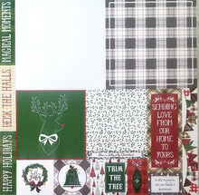 Load image into Gallery viewer, PHOTOPLAY Double Sided card stock paper 12 x 12 - mad 4 plaid a la card SQ 5 1/2&quot; x 5 1/2&quot; - Christmas