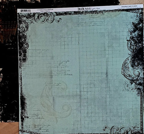 Bo Bunny - double sided paper 12 x 12 - Mama-razzi aperture