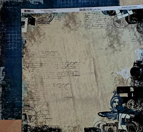 Bo Bunny - double sided paper 12 x 12 - Mama-razzi shutter