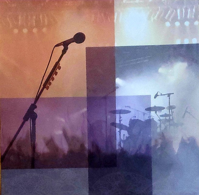 Paper house productions -  single Sided paper 12 x 12 - rock star collage