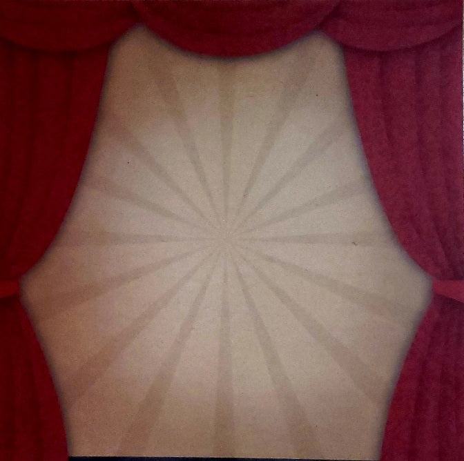 Karen Foster -  single Sided paper 12 x 12 - stage curtains