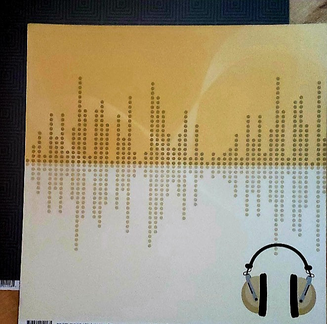 Nikki Sivils -  double Sided paper 12 x 12 - Dan the record man hear the beat