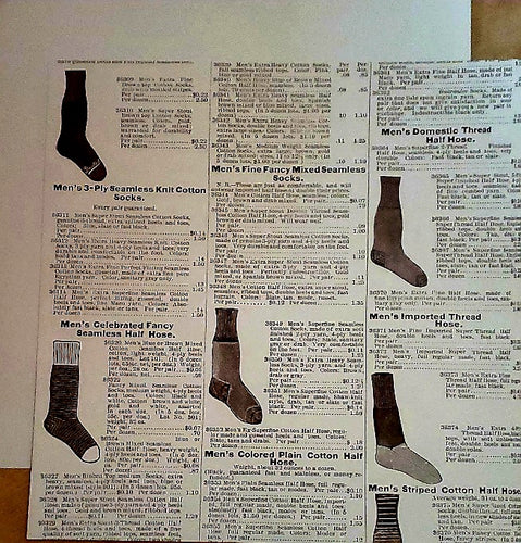 Anna Griffin - single sided paper - vintage adds