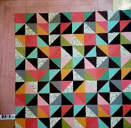 Simple stories - double sided paper 12 x 12 - the reset girl pattern