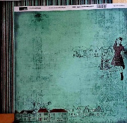 Fab scraps - double sided paper 12 x 12 - victorias sister stripe