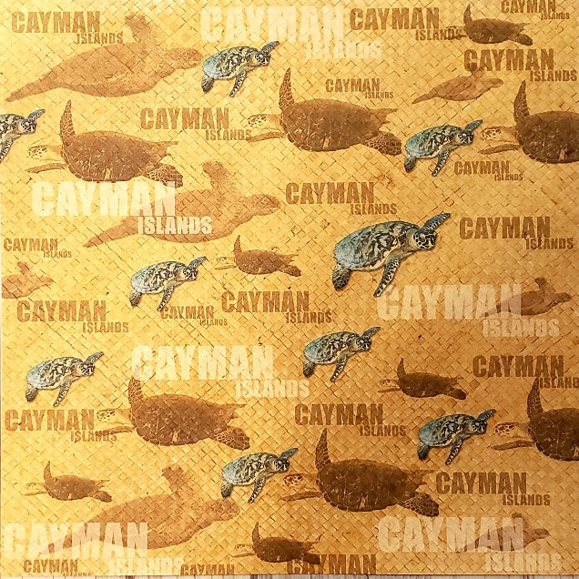 Sugar tree -  single Sided paper 12 x 12 - cayman islands