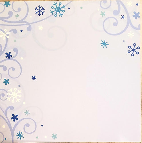 Doodlebug designs - single sided paper 12 x 12 - cold spell