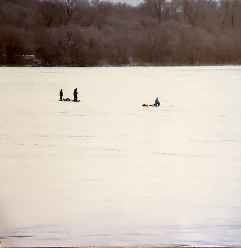 McRice LLC  - single sided paper 12 x 12 - Ice Fishing
