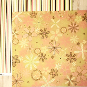Kaiser Crafts - double sided paper 12 x 12 -  bloom blossom