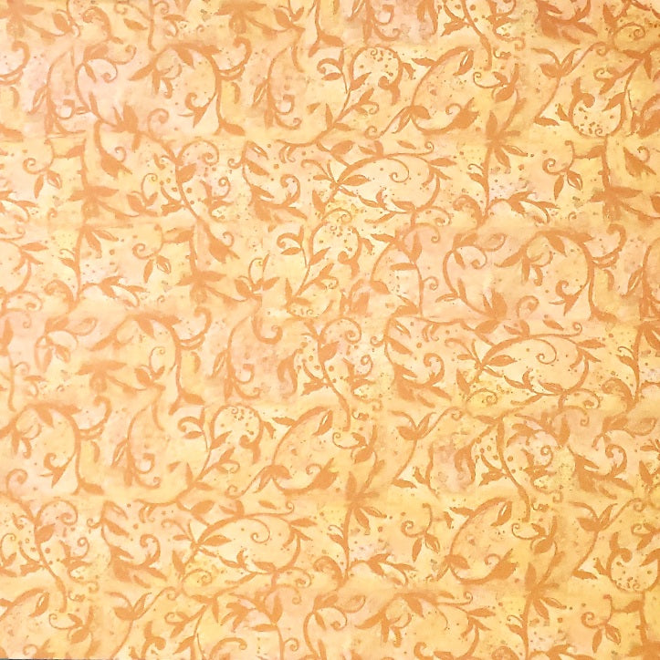 Karen Foster - single sided paper 12 x 12 - flowers and vines