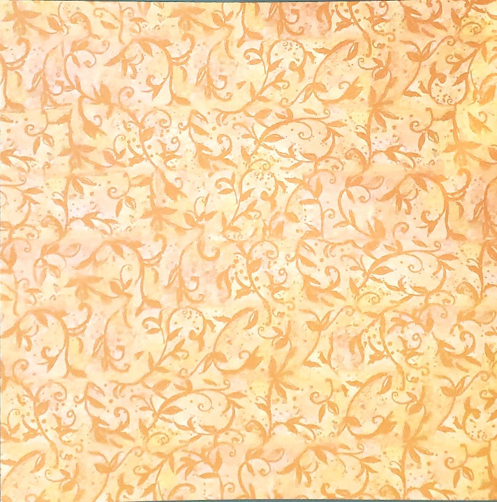 Karen Foster -  single Sided paper 12 x 12 - vantage flowers and vines
