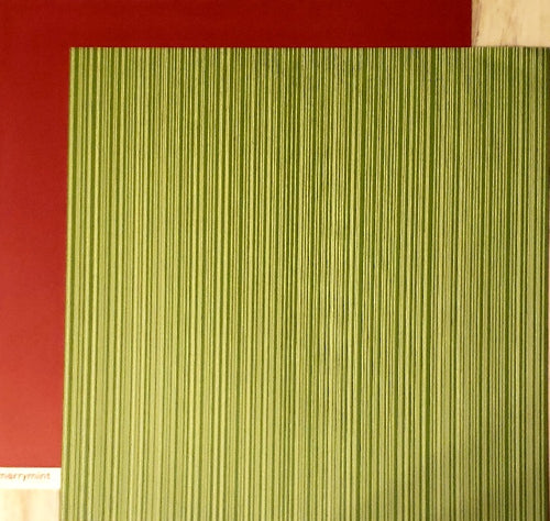 American crafts AC - double sided cardstock 12 x 12 - merrymint Thin Mint