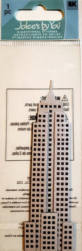 Jolee's Boutique Dimensional Sticker  - small tall pack - empire state building sky scraper