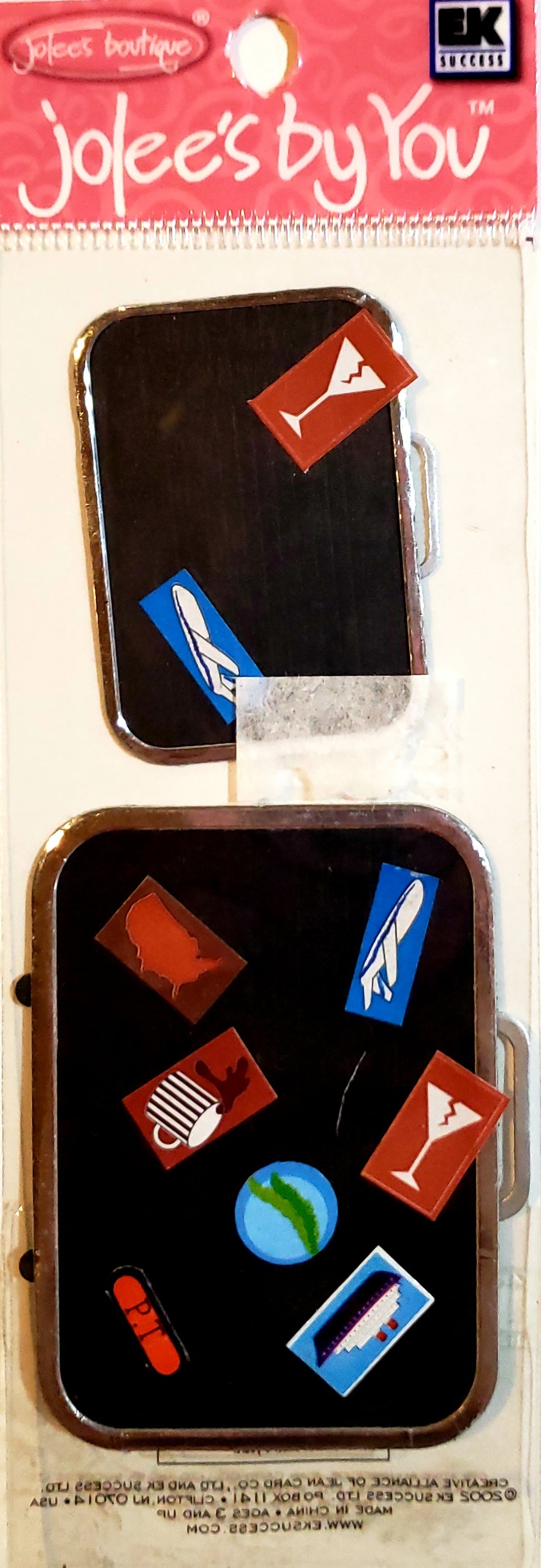 Jolee's Boutique Dimensional Sticker  - small tall pack - suitcase