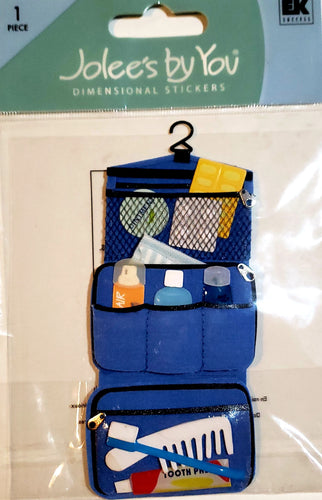 Jolee's Boutique Dimensional Sticker  - small pack - toiletries bag