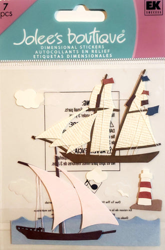 Jolee's Boutique Dimensional Sticker  - small pack - Nautical travel