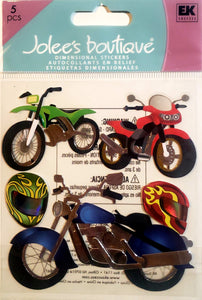 Jolee's Boutique Dimensional Sticker  - small pack - Motorcycle