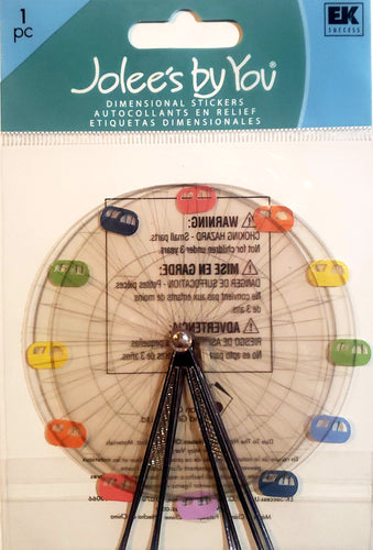 Jolee's Boutique Dimensional Sticker  - small pack - ferris wheel