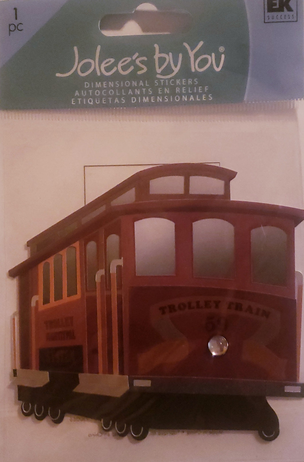 Jolee's Boutique Dimensional Sticker  - small pack country - trolley