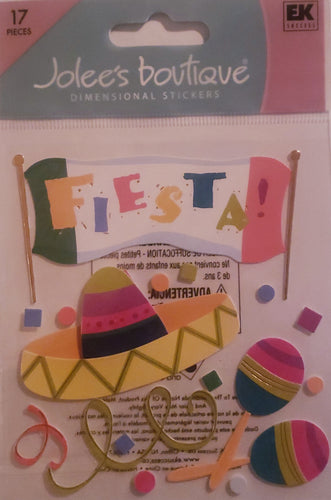 Jolee's Boutique Dimensional Sticker  - small pack country - cinco de mayo
